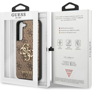 Hurtownia GSM - Etui Guess GUHCS23S4GMGBR Samsung Galaxy S23 barna/brown hardcase 4G Big Metal Logo - GUE2378 - {ean13} - Hurt