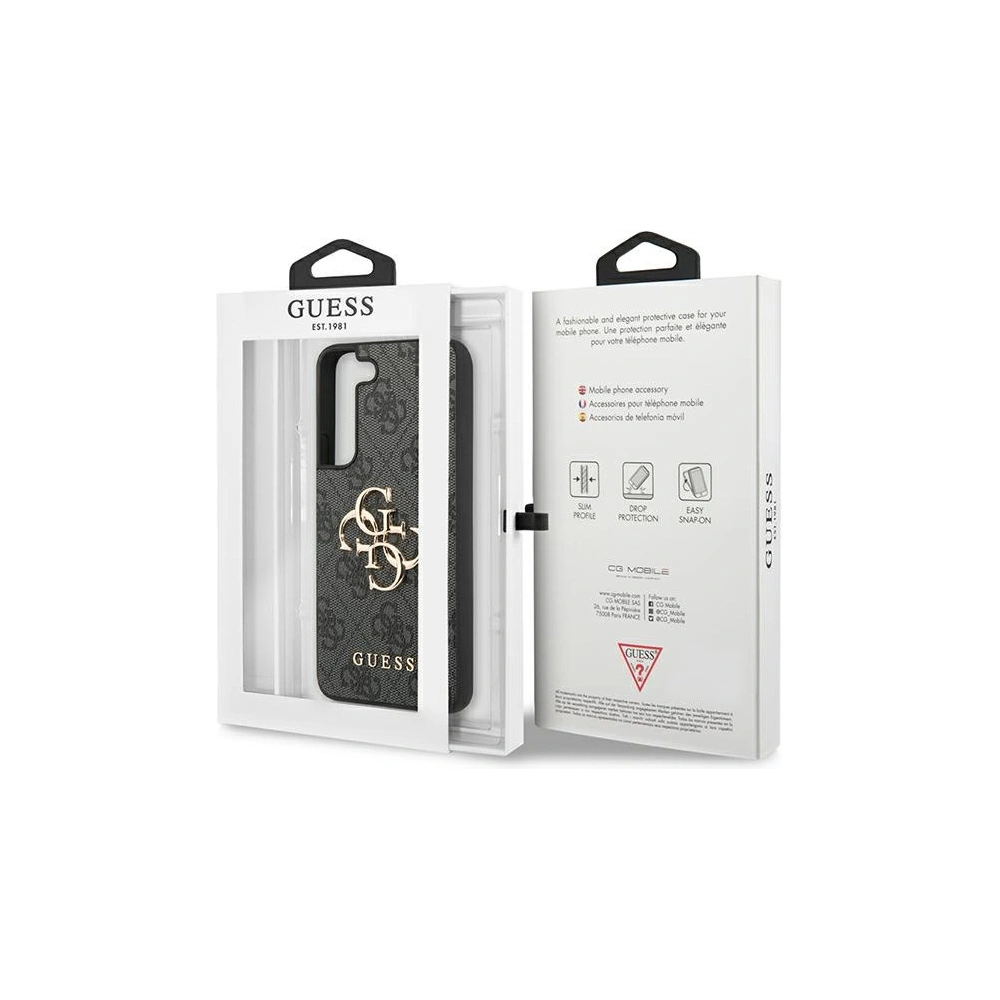 Hurtownia GSM - Etui Guess GUHCS23S4GMGGR Samsung Galaxy S23 szürke/grey hardcase 4G Big Metal Logo - GUE2379 - {ean13} - Hurt