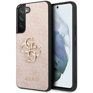 Etui Guess GUHCS23S4GMGPI Samsung Galaxy S23 różowy/pink hardcase 4G Big Metal Logo