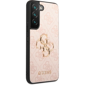 Etui Guess GUHCS23S4GMGPI Samsung Galaxy S23 różowy/pink hardcase 4G Big Metal Logo