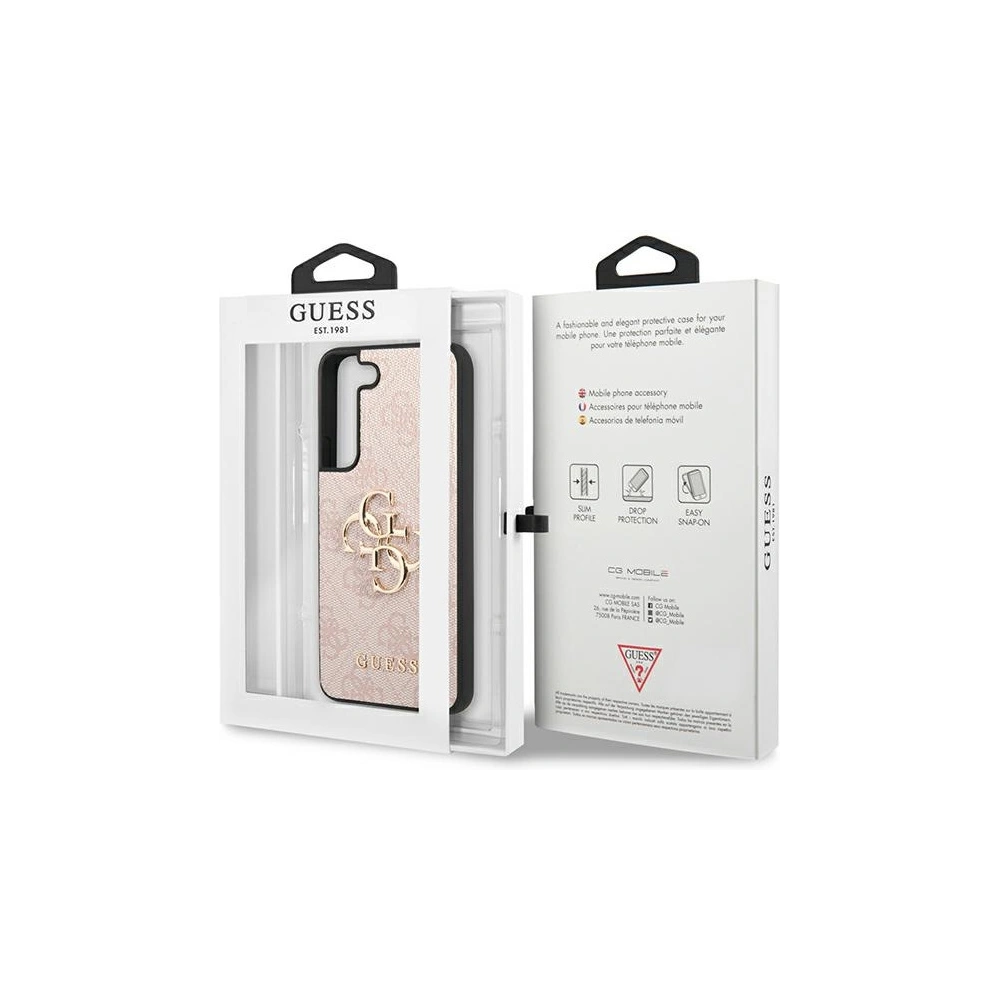 Hurtownia GSM - Etui Guess GUHCS23S4GMGPI Samsung Galaxy S23 rózsaszín/pink hardcase 4G Big Metal Logo - GUE2380 - {ean13} - Hurt