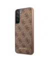 Hurtownia GSM - Etui Guess GUHCS23SG4GFBR Samsung Galaxy S23 hnědé/brown tvrdé pouzdro 4G Metal Gold Logo - GUE2381 - {ean13} - Hurt