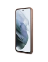 Hurtownia GSM - Etui Guess GUHCS23SG4GFBR Samsung Galaxy S23 barna/brown kemény tok 4G Fém Arany Logó - GUE2381 - {ean13} - Hurt