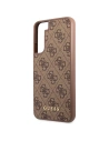 Hurtownia GSM - Etui Guess GUHCS23SG4GFBR Samsung Galaxy S23 hnědé/brown tvrdé pouzdro 4G Metal Gold Logo - GUE2381 - {ean13} - Hurt