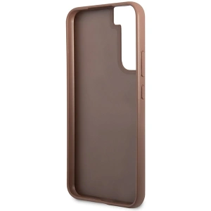 Hurtownia GSM - Etui Guess GUHCS23SG4GFBR Samsung Galaxy S23 barna/brown kemény tok 4G Fém Arany Logó - GUE2381 - {ean13} - Hurt