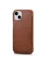 Wholesale iCarer Curved Edge Vintage Folio Apple iPhone 13 brown - ICR284 - {ean13} - Hurt