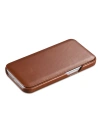 Wholesale iCarer Curved Edge Vintage Folio Apple iPhone 13 brown - ICR284 - {ean13} - Hurt