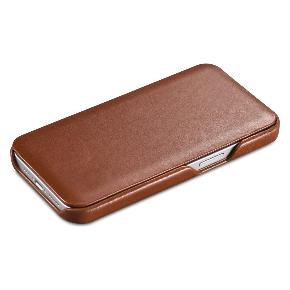 Hurtownia GSM - Etui iCarer Curved Edge Vintage Folio Apple iPhone 13 hnědý - ICR284 - {ean13} - Hurt