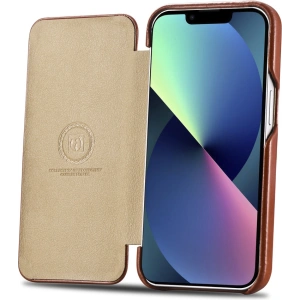 Hurtownia GSM - Etui iCarer Curved Edge Vintage Folio Apple iPhone 13 brązowy - ICR284 - {ean13} - Hurt