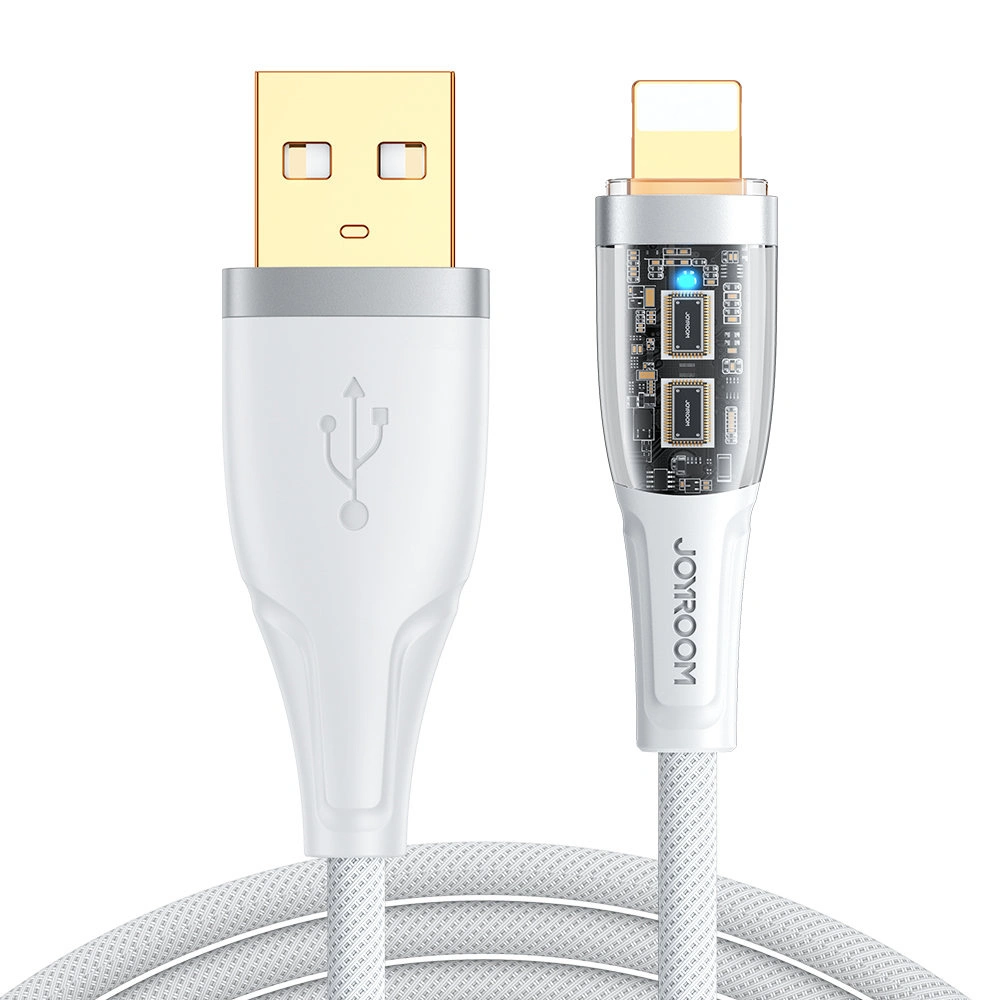 Hurtownia GSM - Kabel Joyroom Smart Power-Off USB-A/Lightning 2.4A 1.2m weiß (S-UL012A3) - JYR571 - {ean13} - Hurt