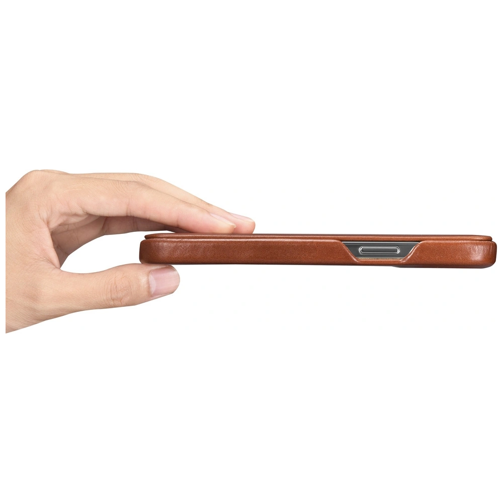 Hurtownia GSM - Etui iCarer Curved Edge Vintage Folio Apple iPhone 13 hnědý - ICR284 - {ean13} - Hurt