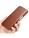 Wholesale iCarer Curved Edge Vintage Folio Apple iPhone 13 brown - ICR284 - {ean13} - Hurt