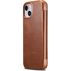 Hurtownia GSM - Etui iCarer Curved Edge Vintage Folio Apple iPhone 13 brązowy - ICR284 - {ean13} - Hurt