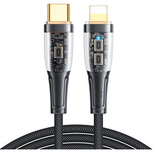 Kabel Joyroom Smart Power-Off USB-C/Lightning 20W 1.2m schwarz (S-CL020A3)