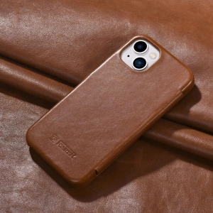 Hurtownia GSM - Etui iCarer Curved Edge Vintage Folio Apple iPhone 13 brązowy - ICR284 - {ean13} - Hurt