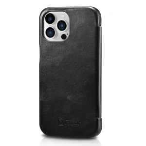 Hurtownia GSM - Etui iCarer Curved Edge Vintage Folio Apple iPhone 13 Pro czarny - ICR285 - {ean13} - Hurt