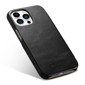 Hurtownia GSM - Etui iCarer Curved Edge Vintage Folio Apple iPhone 13 Pro czarny - ICR285 - {ean13} - Hurt
