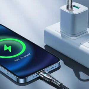 Kabel Joyroom Smart Power-Off USB-C/Lightning 20W 1.2m schwarz (S-CL020A3)