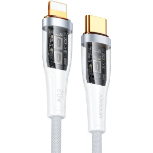 Kabel Joyroom Smart Power-Off USB-C/Lightning 20W 1.2m weiß (S-CL020A3)