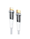 Kabel Joyroom Smart Power-Off USB-C/Lightning 20W 1.2m bílý (S-CL020A3)