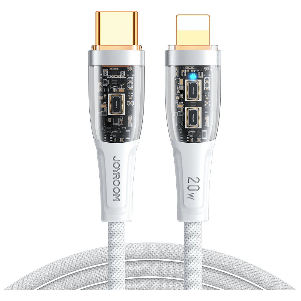 Hurtownia GSM - Kabel Joyroom Smart Power-Off USB-C/Lightning 20W 1.2m bílý (S-CL020A3) - JYR573 - {ean13} - Hurt