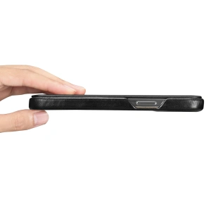 Hurtownia GSM - Etui iCarer Curved Edge Vintage Folio Apple iPhone 13 Pro czarny - ICR285 - {ean13} - Hurt