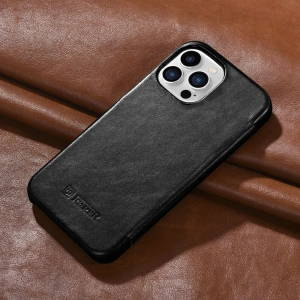 Hurtownia GSM - Etui iCarer Curved Edge Vintage Folio Apple iPhone 13 Pro czarny - ICR285 - {ean13} - Hurt