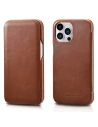 Hurtownia GSM - Etui iCarer Curved Edge Vintage Folio Apple iPhone 13 Pro brązowy - ICR286 - {ean13} - Hurt