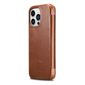 Hurtownia GSM - Etui iCarer Curved Edge Vintage Folio Apple iPhone 13 Pro brązowy - ICR286 - {ean13} - Hurt