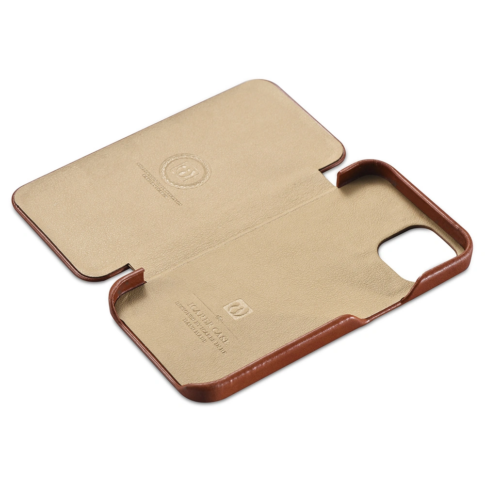 Hurtownia GSM - Etui iCarer Curved Edge Vintage Folio Apple iPhone 13 Pro barna - ICR286 - {ean13} - Hurt