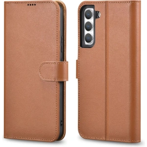 Hurtownia GSM - Etui iCarer Haitang Leather Wallet Samsung Galaxy S22 brązowy - ICR288 - {ean13} - Hurt