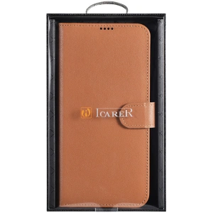Hurtownia GSM - Etui iCarer Haitang Leather Wallet Samsung Galaxy S22 brązowy - ICR288 - {ean13} - Hurt