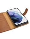 Hurtownia GSM - Etui iCarer Haitang Leather Wallet Samsung Galaxy S22 brązowy - ICR288 - {ean13} - Hurt