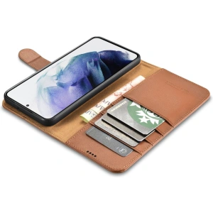 Hurtownia GSM - Etui iCarer Haitang Leather Wallet Samsung Galaxy S22 brązowy - ICR288 - {ean13} - Hurt
