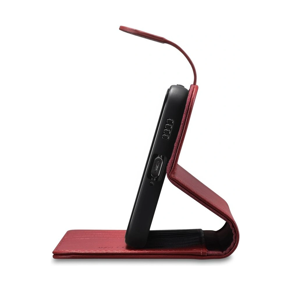 Hurtownia GSM - Case iCarer Haitang Leder Geldbeutel Samsung Galaxy S22 rot - ICR289 - {ean13} - Hurt