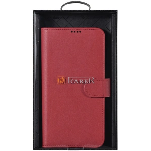 Hurtownia GSM - Etui iCarer Haitang Leather Wallet Samsung Galaxy S22 czerwony - ICR289 - {ean13} - Hurt