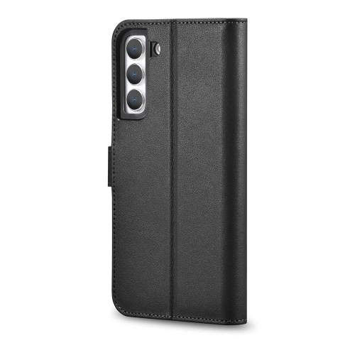 Etui iCarer Haitang Leather Wallet Samsung Galaxy S22+ Plus czarny