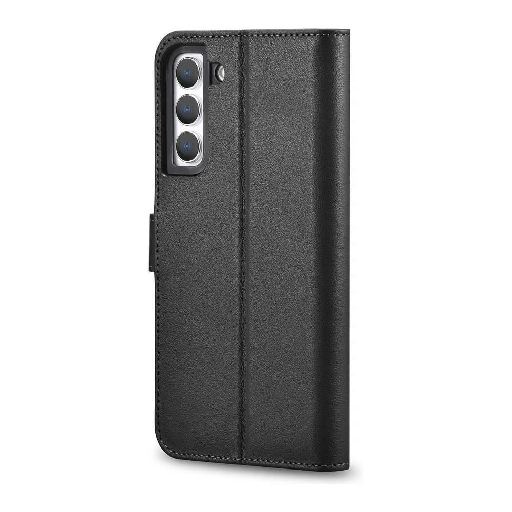 Hurtownia GSM - Etui iCarer Portofel din piele Haitang Samsung Galaxy S22+ Plus negru - ICR290 - {ean13} - Hurt