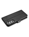 Hurtownia GSM - Etui iCarer Portofel din piele Haitang Samsung Galaxy S22+ Plus negru - ICR290 - {ean13} - Hurt