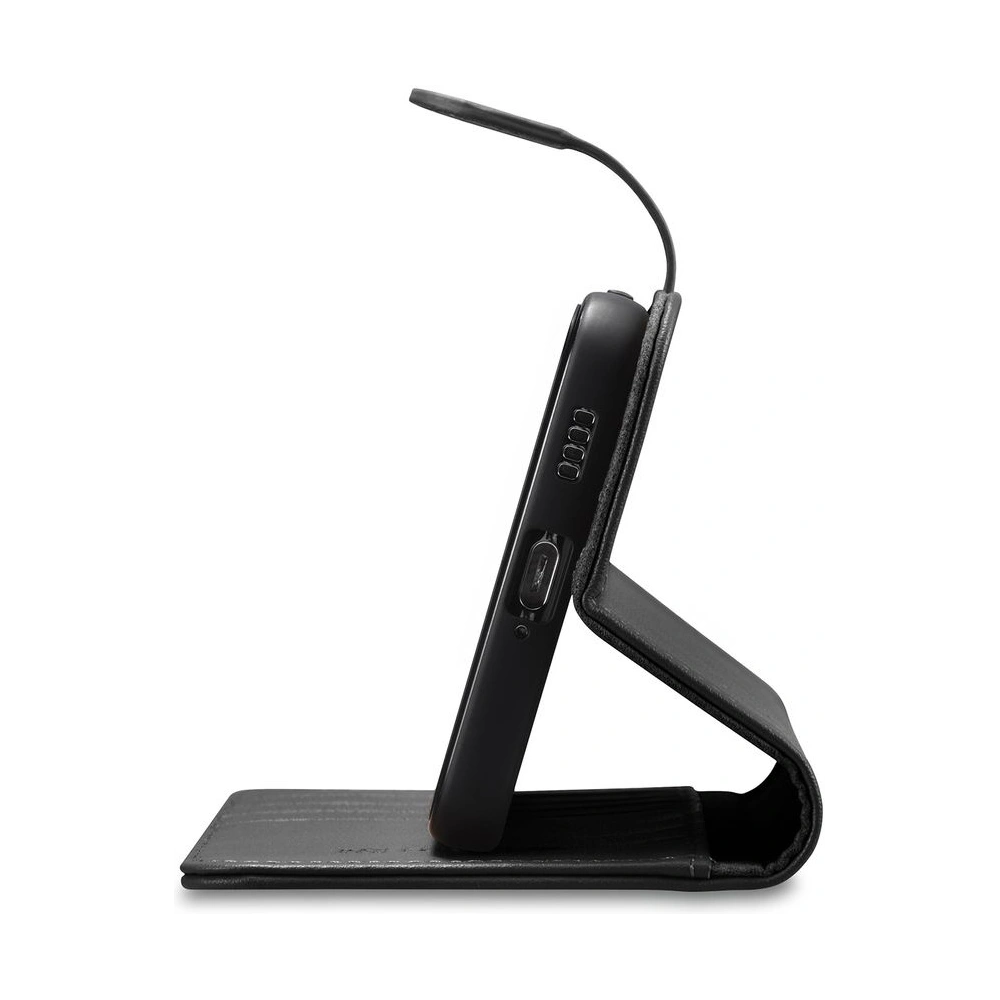 Hurtownia GSM - Etui iCarer Portofel din piele Haitang Samsung Galaxy S22+ Plus negru - ICR290 - {ean13} - Hurt