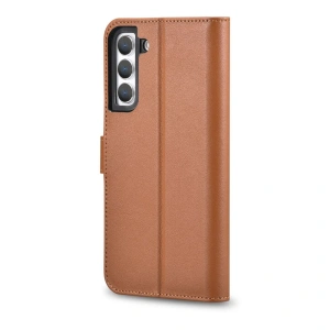 Wholesale iCarer Haitang Leather Wallet Samsung Galaxy S22+ Plus brown - ICR291 - {ean13} - Hurt