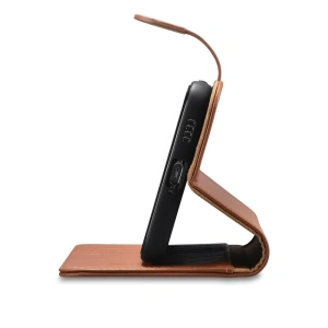 Hurtownia GSM - Etui iCarer Portofel din piele Haitang Samsung Galaxy S22+ Plus maroniu - ICR291 - {ean13} - Hurt