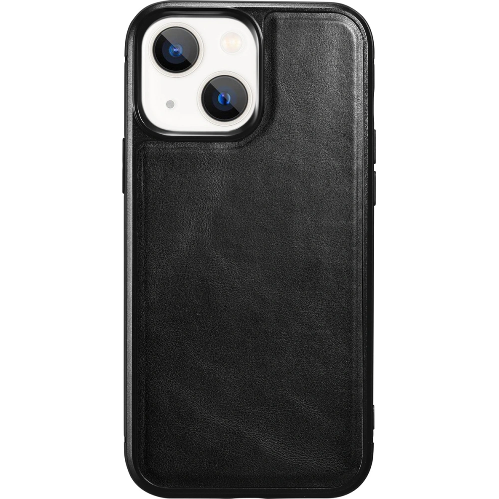 Hurtownia GSM - Etui iCarer Leather Oil Wax Apple iPhone 13 mini negru - ICR295 - {ean13} - Hurt
