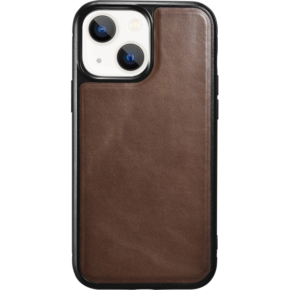 Hurtownia GSM - Etui iCarer bőr olaj viasz Apple iPhone 13 mini barna - ICR296 - {ean13} - Hurt