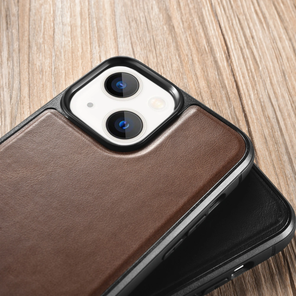 Hurtownia GSM - Etui iCarer bőr olaj viasz Apple iPhone 13 mini barna - ICR296 - {ean13} - Hurt