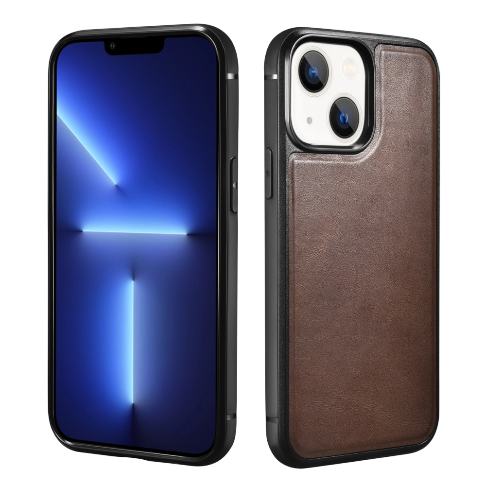Hurtownia GSM - Etui iCarer Leather Oil Wax Apple iPhone 13 brązowy - ICR298 - {ean13} - Hurt
