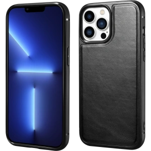 Hurtownia GSM - Etui iCarer Leather Oil Wax Apple iPhone 13 Pro Max czarny - ICR301 - {ean13} - Hurt
