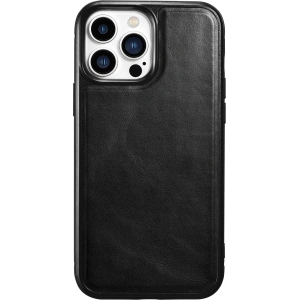 Hurtownia GSM - Etui iCarer Leather Oil Wax Apple iPhone 13 Pro Max czarny - ICR301 - {ean13} - Hurt