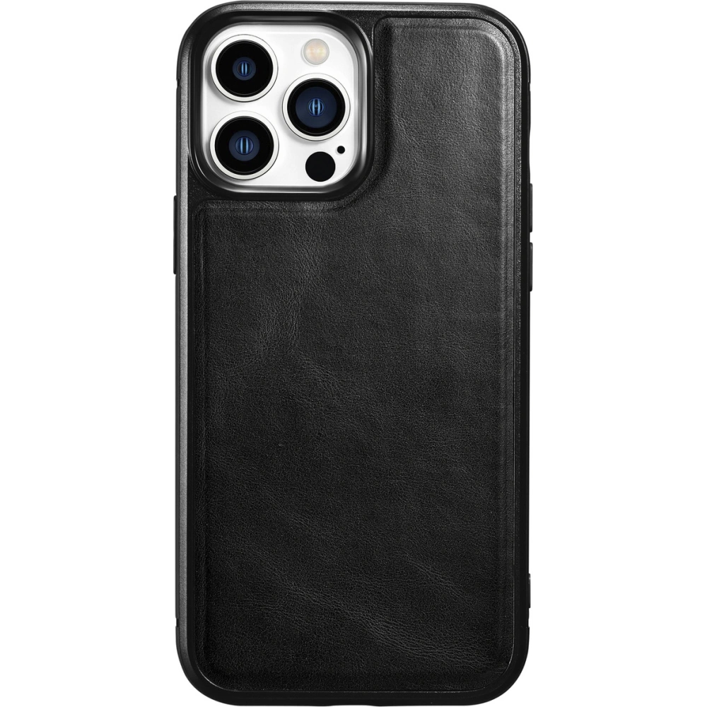 Hurtownia GSM - Etui iCarer bőr olaj viasz Apple iPhone 13 Pro Max fekete - ICR301 - {ean13} - Hurt