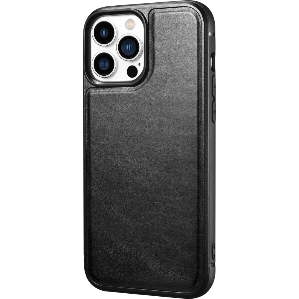 Hurtownia GSM - Etui iCarer bőr olaj viasz Apple iPhone 13 Pro Max fekete - ICR301 - {ean13} - Hurt